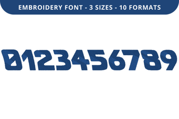 Back to the Past Font 0 to 9 Review for Holiday Designs