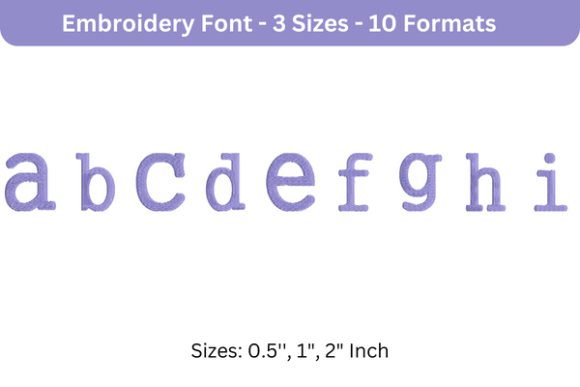 Executive Font Lowercase a to I Review
