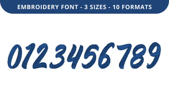 Fenden Font 0 to 9 Review for Boutique Apparel