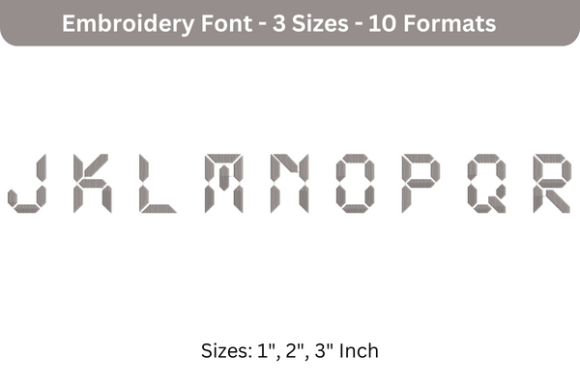LCD Font J to R Review for Craft Fair Success