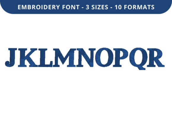 Moon Dance Font J to R: A Seasonal Embroidery Review