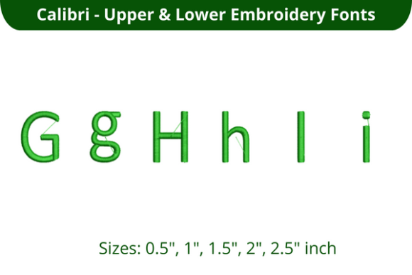 Review: Calibri Font GHI for Boutique Sweatshirt Drops