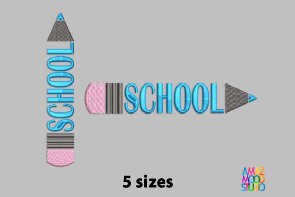 School Pencil Embroidery Review for Handmade Gifts
