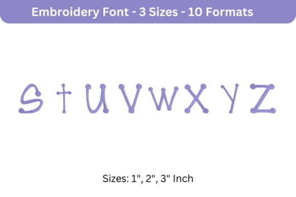 Scrap Girl Dots Font S to Z Review for Etsy Sellers