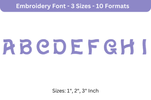 Wavie Font a to I: A Designer's Review for Personalized Gifts