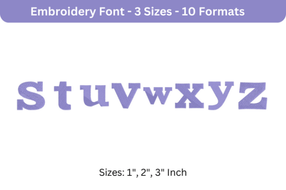 Zantroke Font Lowercase S to Z Review for Gift Makers